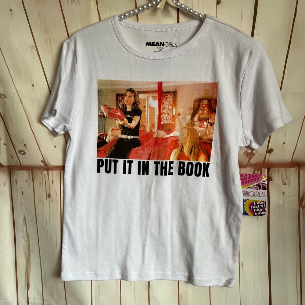 Mean Girls Graphic Tee in White